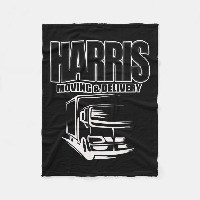 Flyttar Montgomery  Fleecefilt (Framsidan)