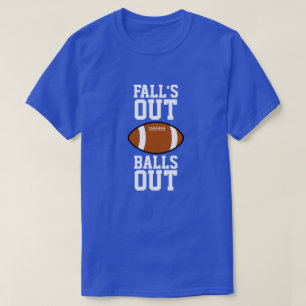 Flyttar ut Bollar ur fotboll T-Shirt