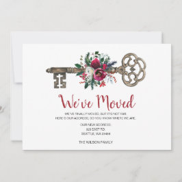 Flyttat Helgdagskort för Julmagiska Nyckel Weve