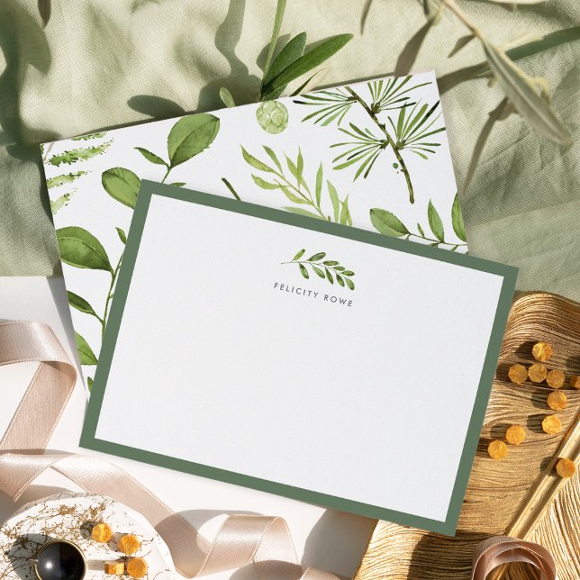 Flyttat kort för vild Meadow Personlig Stationery (Skapare uppladdad)