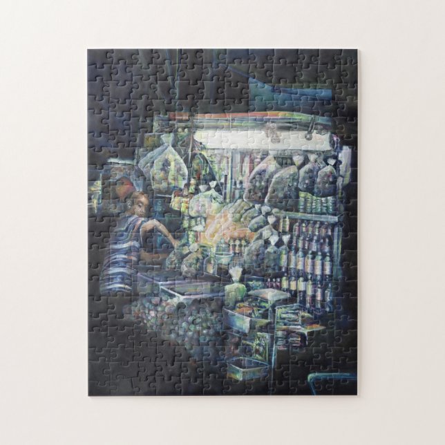 Flyttat målet. Singapore Pussel (Vertikal)