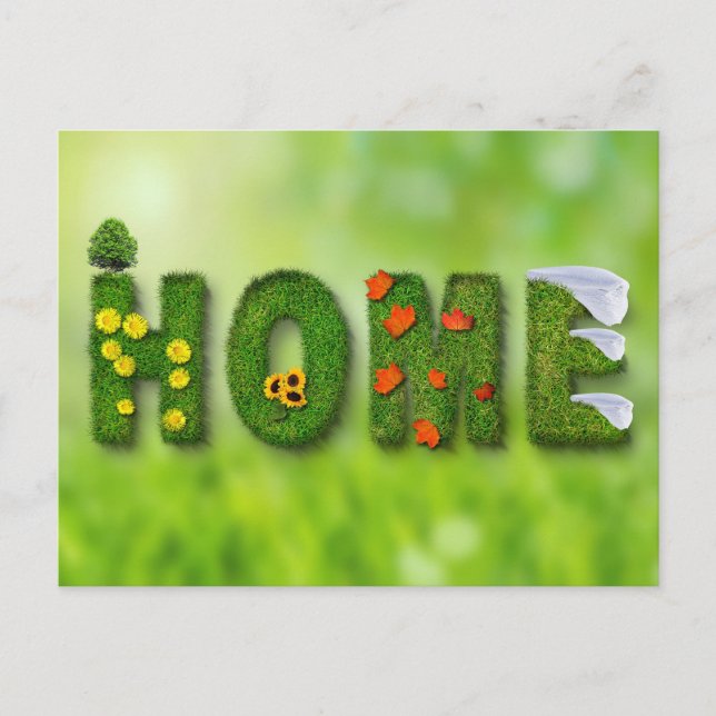 Flyttat till en Ny adress Meddelande Vykort (Framsida)