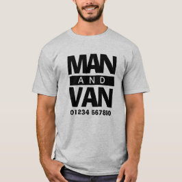 Flyttfirmans skåpbilschaufför t shirt