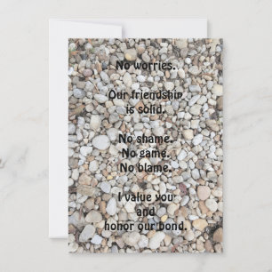 Flyttkort för Friend-uppmuntran