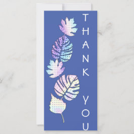 Flyttkort för holografiskt Löv Mönster