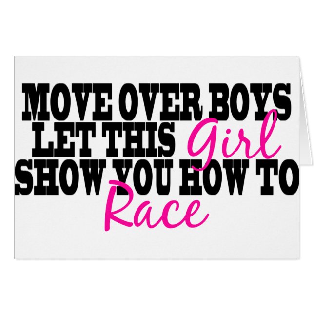 Flyttning över pojkar ..... hälsningskort (Framsidan Horizontal)