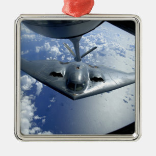Flyttningar för en ande B-2 in i placerar för at Julgransprydnad Metall
