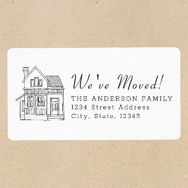 Flyttningsanmälan Returadress för Husporträtt Fraktsedel