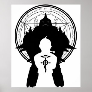 FM Alchemist Classic Fullmetal Family Family Essen Poster