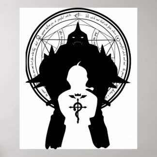 FM Alchemist Classic Fullmetal Family Family Essen Poster