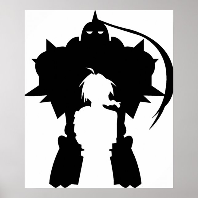 FM Alchemist Classic Fullmetal japanese anime Poster (Framsidan)