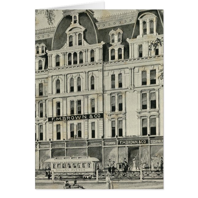 FM Brown & Co Hälsningskort (Framsidan)