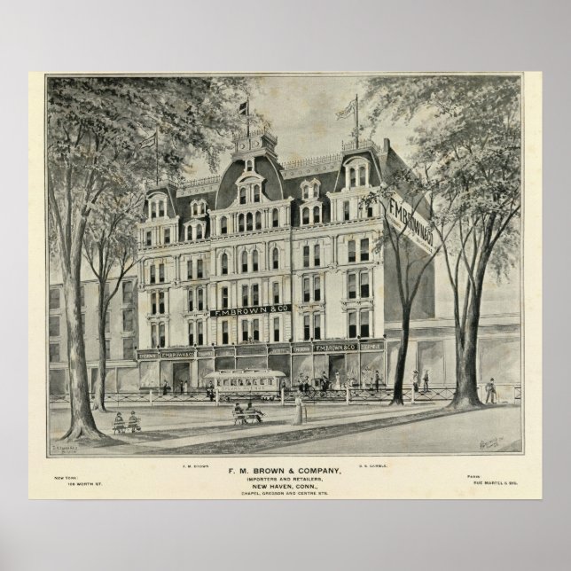 FM Brown & Co Poster (Framsidan)