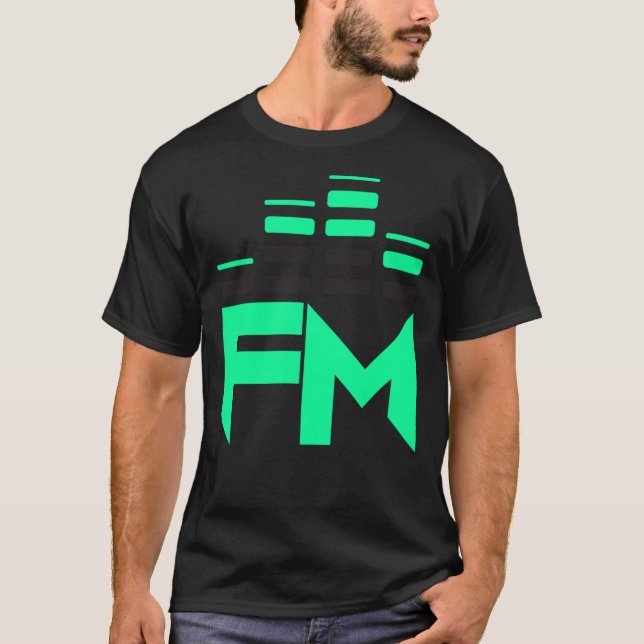 FM Fearless Logotyp Classic T-Shirt (Framsida)