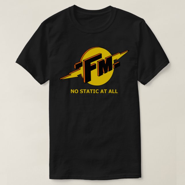 FM ingen statisk vid alla klassiska T-transporter T Shirt (Design framsida)