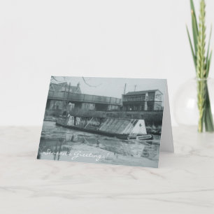 FMC-Bison i vinter Helgkort