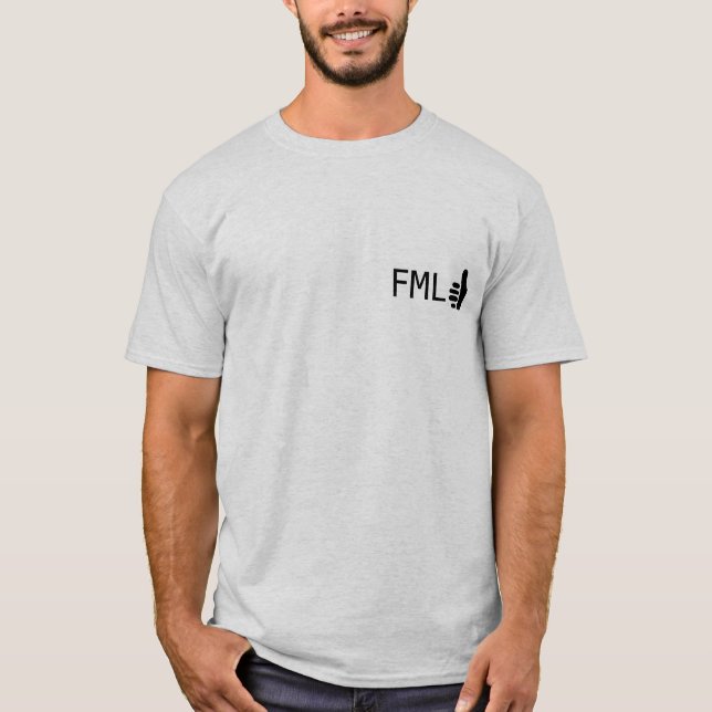 FML-tum UPP Tee Shirt (Framsida)