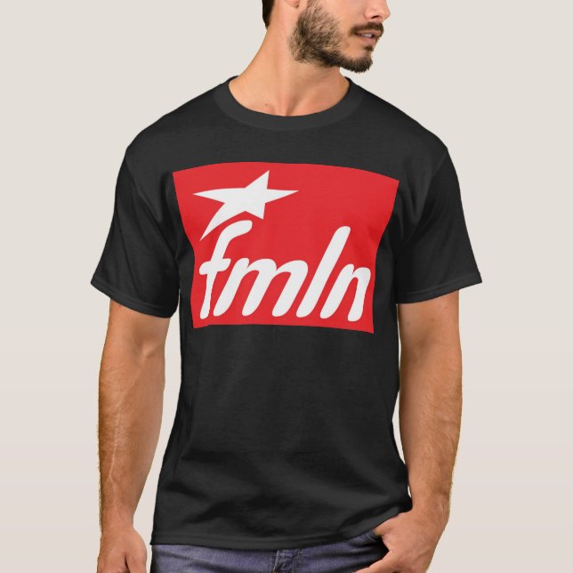 fmln El Salvador T-shirt (Framsida)