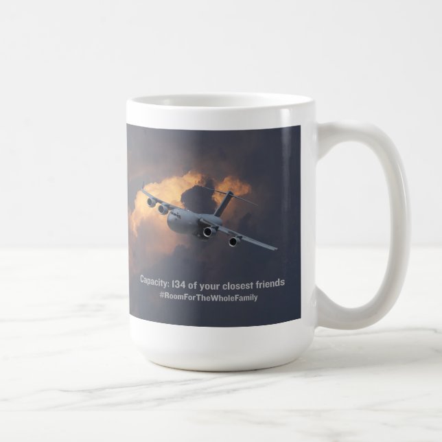 FMS C-17 Globaster III Kaffemugg (Höger)