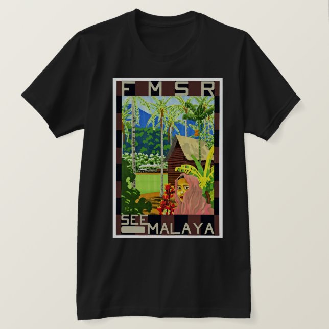 FMSR See Malaya T-shirt (Design framsida)