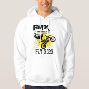 FMX Motocross Fly High Hoodie