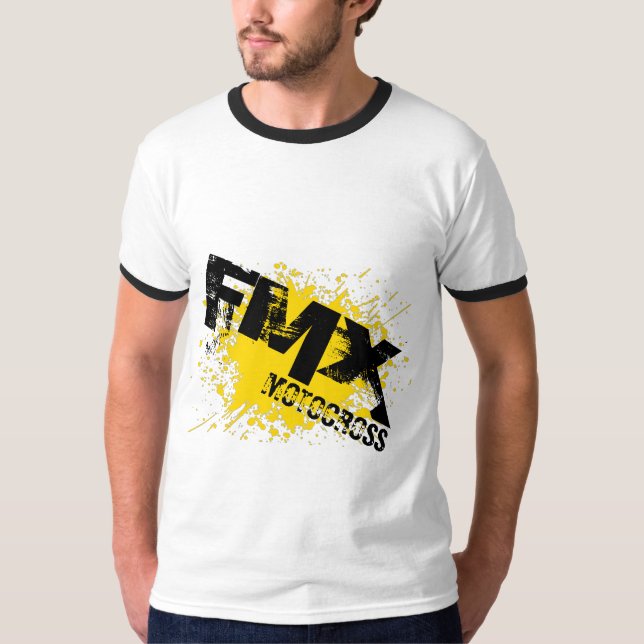 FMX Motocross T Shirt (Framsida)