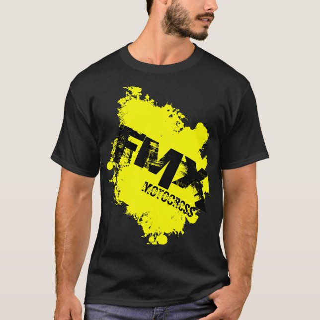 FMX Motocross T Shirt (Framsida)