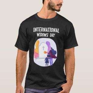FN-dagen för änkor i internationell T Shirt