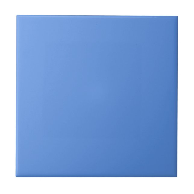FN-plattan Blue Solid Färg Kakelplatta (Framsidan)