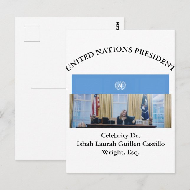 #FN-PRESIDENTEN DR. #LAURAHCASTILLOS ESQ. VYKORT (Fram/baksida)
