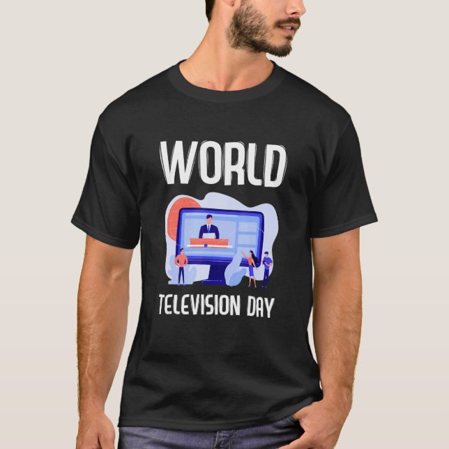 FN:s internationella TV-dag T Shirt (Framsida)