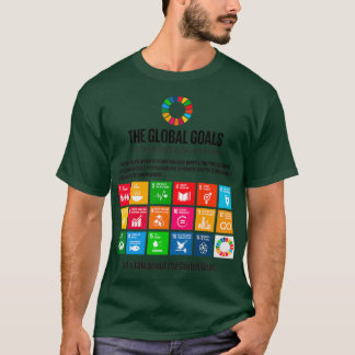 FN:s millennieutvecklingsmål FN:s mål för hållbar  T Shirt