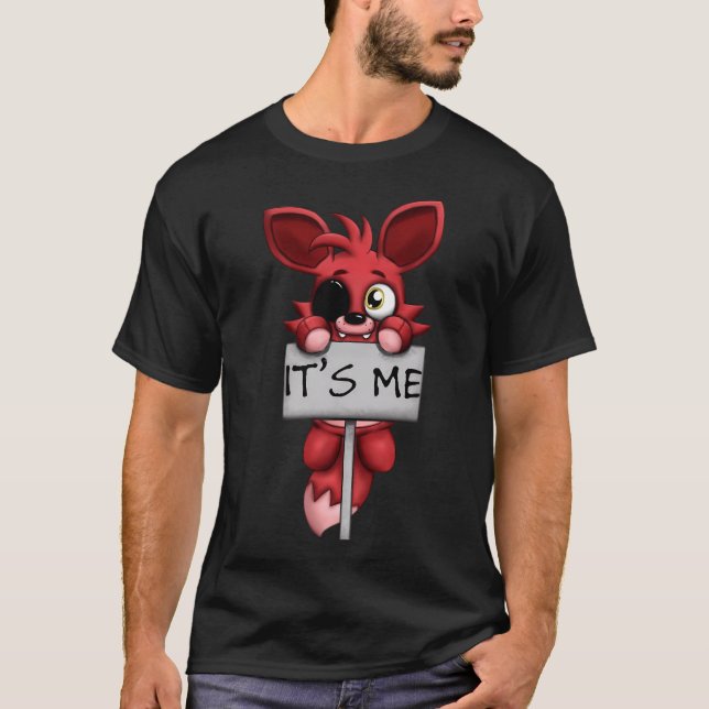 Fnaf 5 Natt vid Freddys Foxy Fox T Shirt (Framsida)