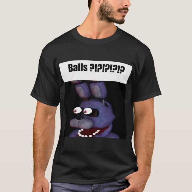 fnaf bonnie Balls meme friends T Shirt (Framsida)