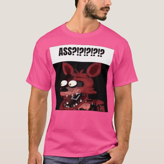 Fnaf Bonnie Bollar Meme T Shirt (Framsida)
