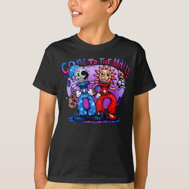 Fnaf-säkerhetsintrångsdesign T Shirt (Framsida)