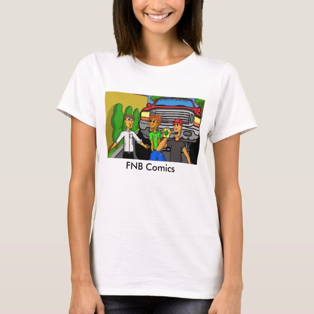 FNB-tecknadt-skjorta Tröja (Framsida)