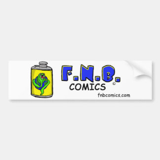 FNBcomics flaska Bildekal