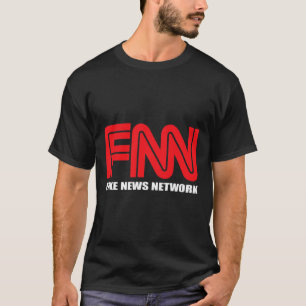 Fnn Logotyp Fake News Network Funny Trump T Shirt