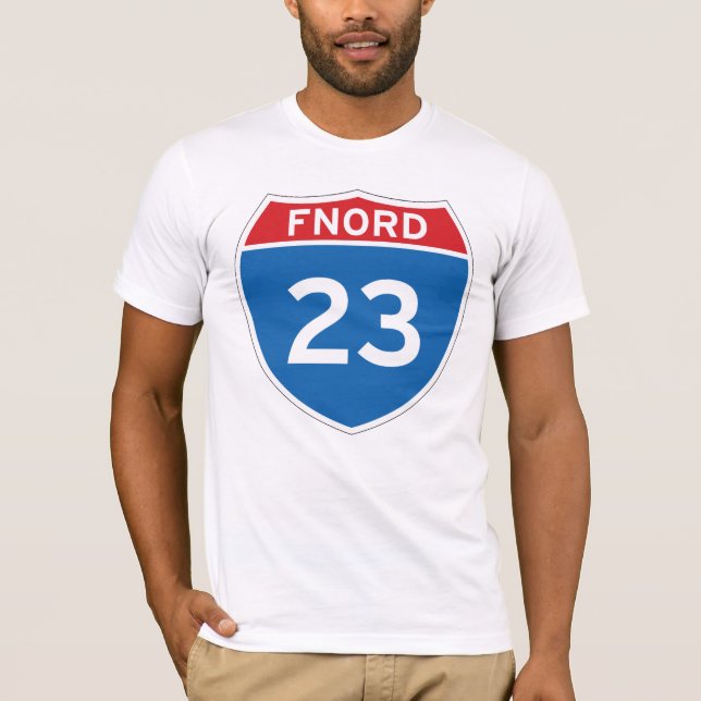 Fnord 23 Discordian T-tröja Tröja (Framsida)