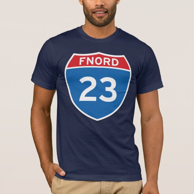 Fnord Discordian T-tröja Tröja (Framsida)