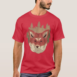 Fo Älskare Natature Forest Animal Wildlife Träd Fo T Shirt