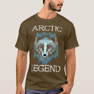 Fo Arktis för Legend Arktis i Älskare Antarctica P T Shirt