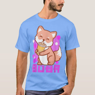 Fo Bubble Tea Anime Boba Kawaii Neko Girls 1365 T Shirt
