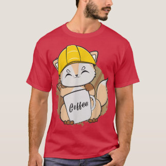 Fo Drinks Coffee For Coffee Lover And Construction T Shirt