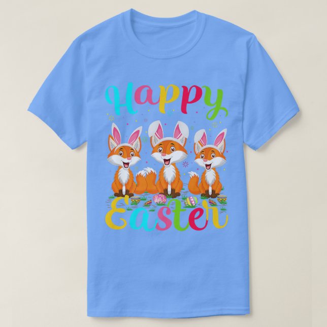 Fo Lover Funny Easter Egg Bunny Fo Happy Easter  T Shirt (Design framsida)