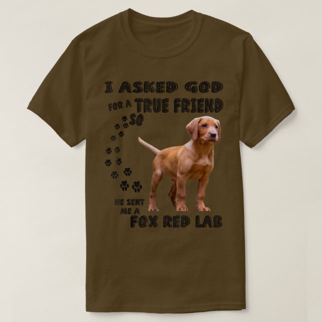 Fo Red Lab Quote Mamma Pappa Costume, Cute Ruby La T Shirt (Design framsida)