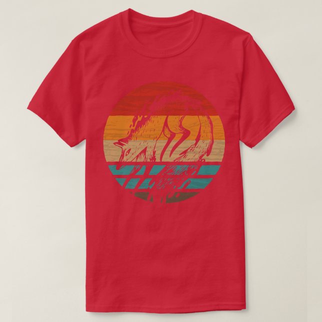 Fo Retro Stil Vintage T Shirt (Design framsida)