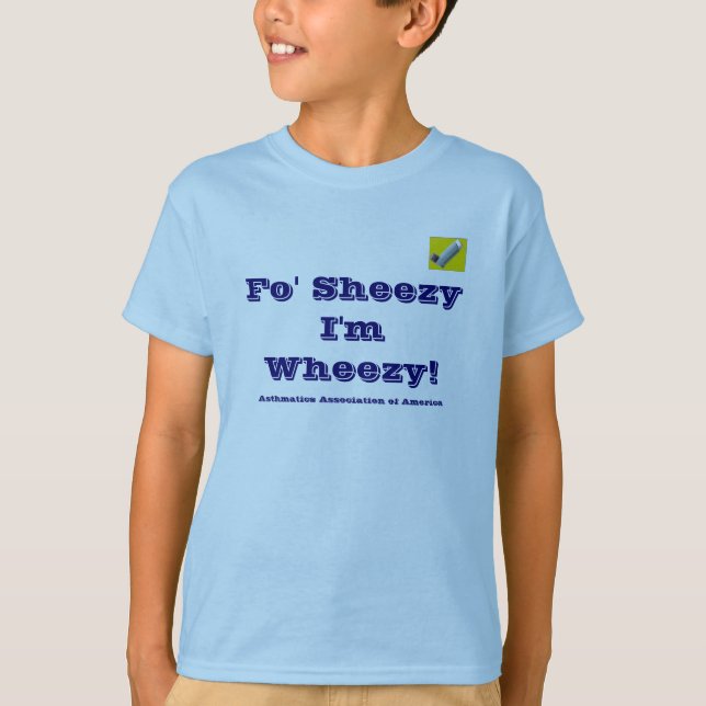 Fo Sheezy mig Wheezy förmiddag T-shirt (Framsida)