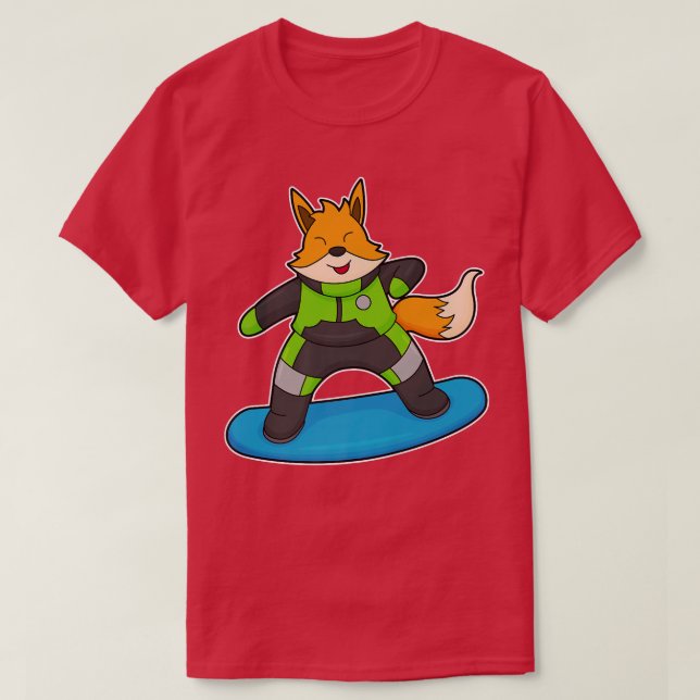 Fo Snowboarder Snowboard Winter sport T Shirt (Design framsida)